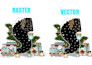 trace your logo, raster convert to vector, and vector tracing